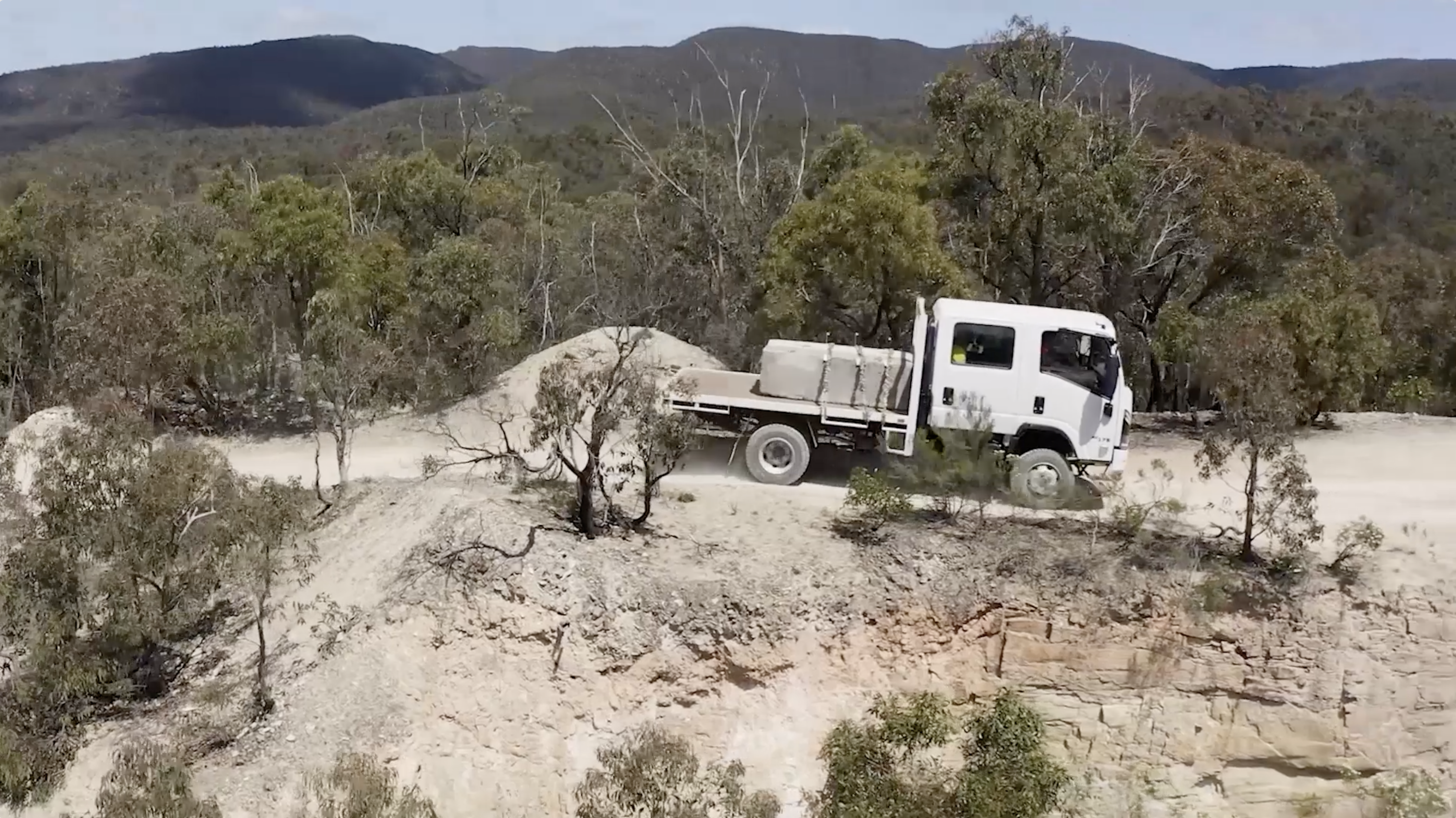 Isuzu NQS 4X4 Cutdown Image